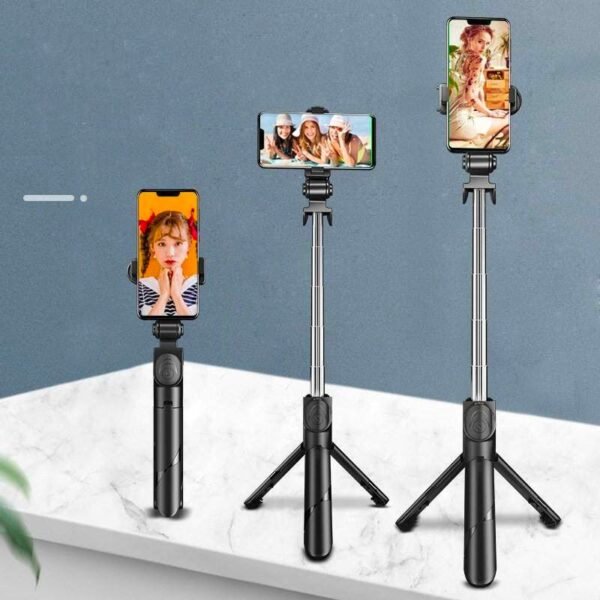 XT02 Selfie Stick Tripod with Bluetooth Remote - Image 2