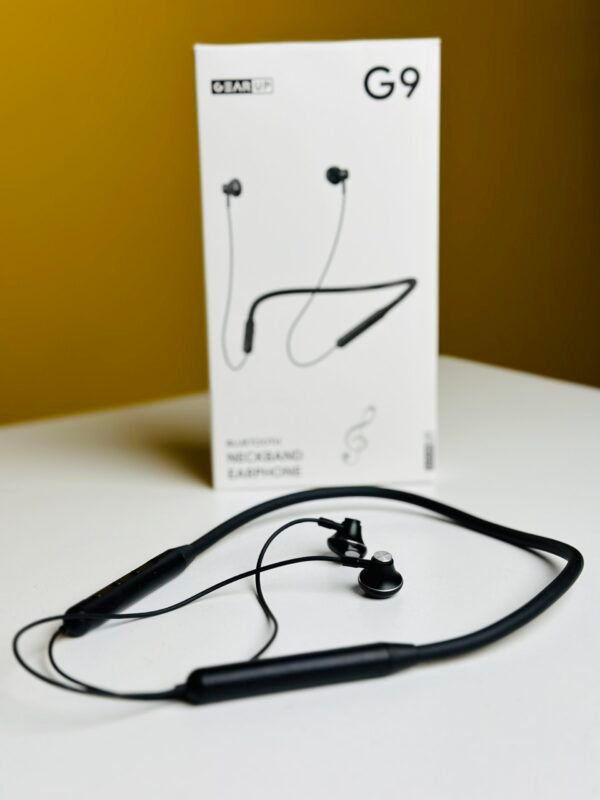 GearUP G9 Neckband Magnetic Metal Earphone With Good Quality Microphone - Image 3